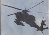 Israelischer Kampfhubschrauber