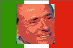 Italien im Angesicht Berlusconis