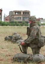 Bundeswehr-Soldaten im Kosovo