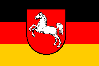 Landesflagge Niedersachsen