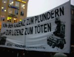 Protest gegen die Sicherheitskonferenz