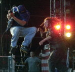 Auftritt von Rage against the machine